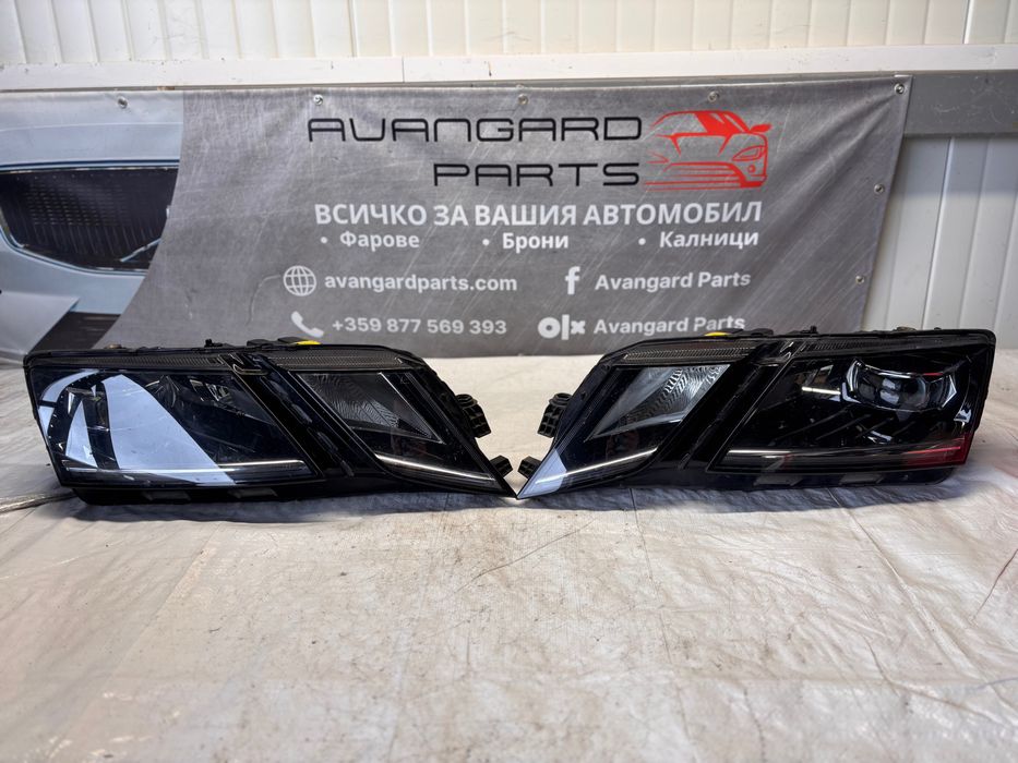 Комплект фарове Skoda Octavia 3  LED