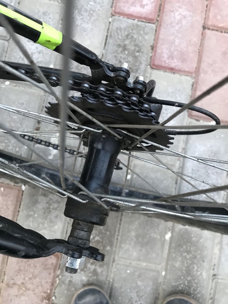 Bicicleta rockrider 6viteze spate 3viteze fața/mtb hardtail