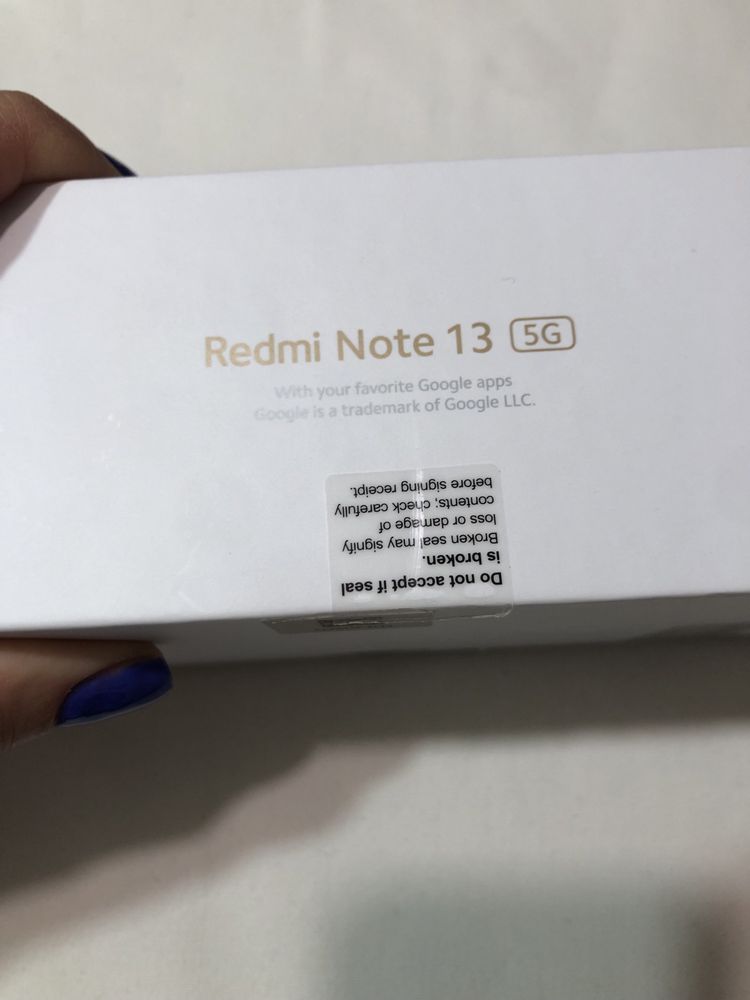 Redmi note 13 5G 8gb RAM 256gb NOU