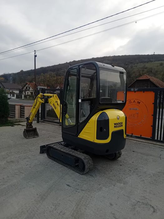 Vand miniexcavator wacher Neuson 1600 kg an 2014