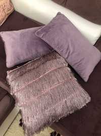 Декоративни възглавници в лилаво