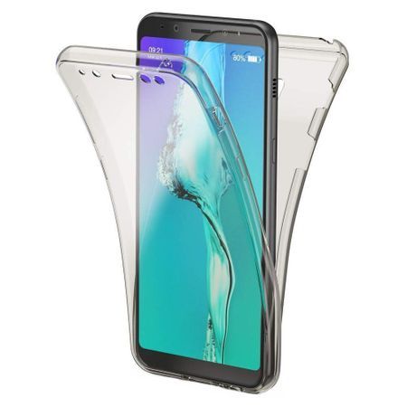 Husa TPU 360° pentru Samsung Galaxy A8 (2018), Transparent