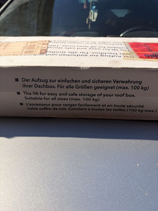 Lift(suport depozitare)portbagaj cutie Thule