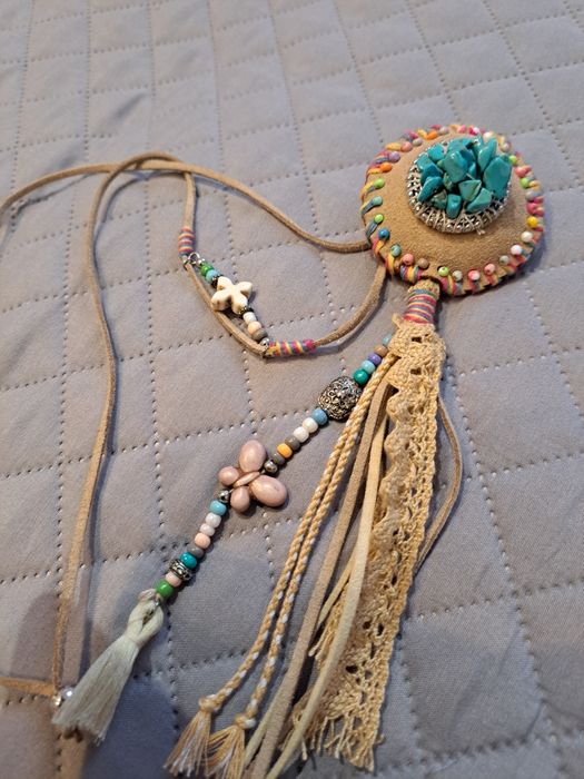 Colier Gipsy...cu agate
