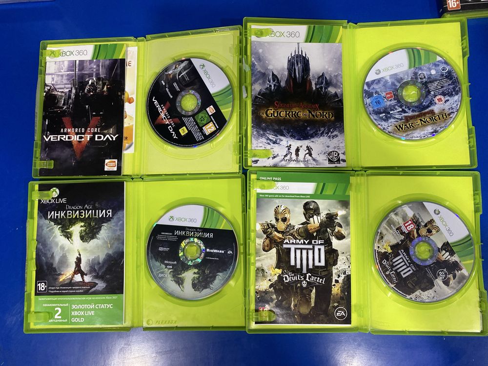 Диски на xbox 360/xbox series
