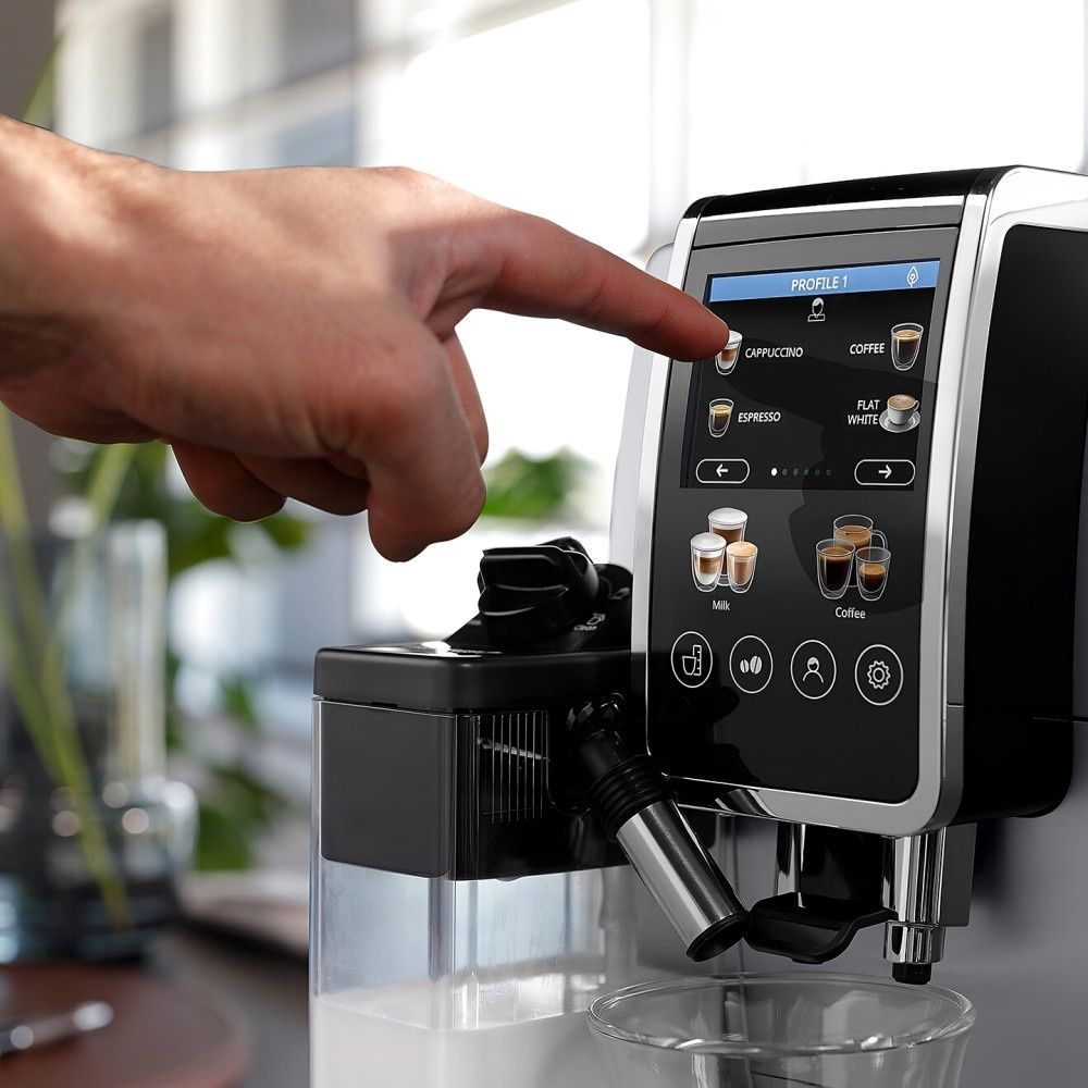 Автоматическая кофемашина Delonghi Dinamica Plus ecam 380.85