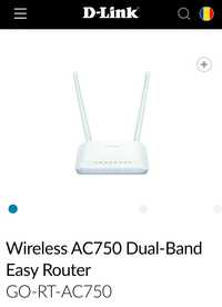 Router wireless D-link AC750 Dual band