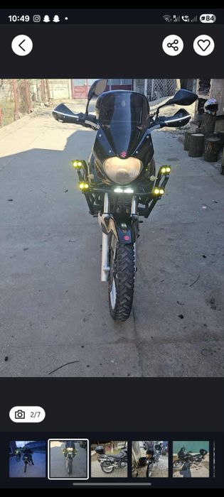 Vând piese sau complet Suzuki xf 650 2003