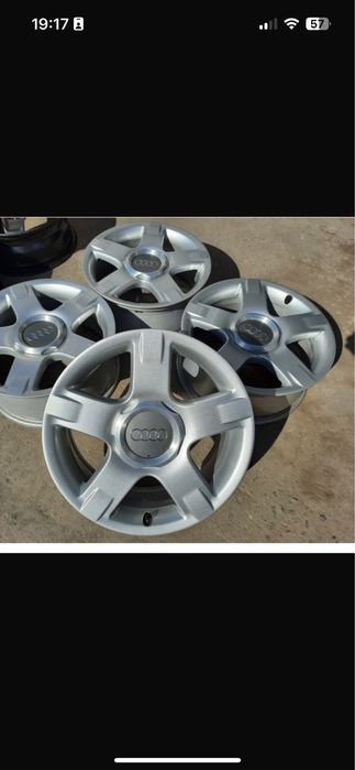 Диска титанки р16 . 5*112 ауди аллроуд.  5*114.3