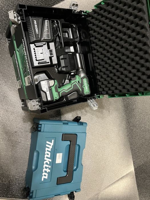 Filetanta ,2 acumulatori + masina de insurubat cu impact HiKOKI WH18DD