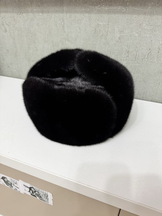 Шапка норковая в отличном состоянии