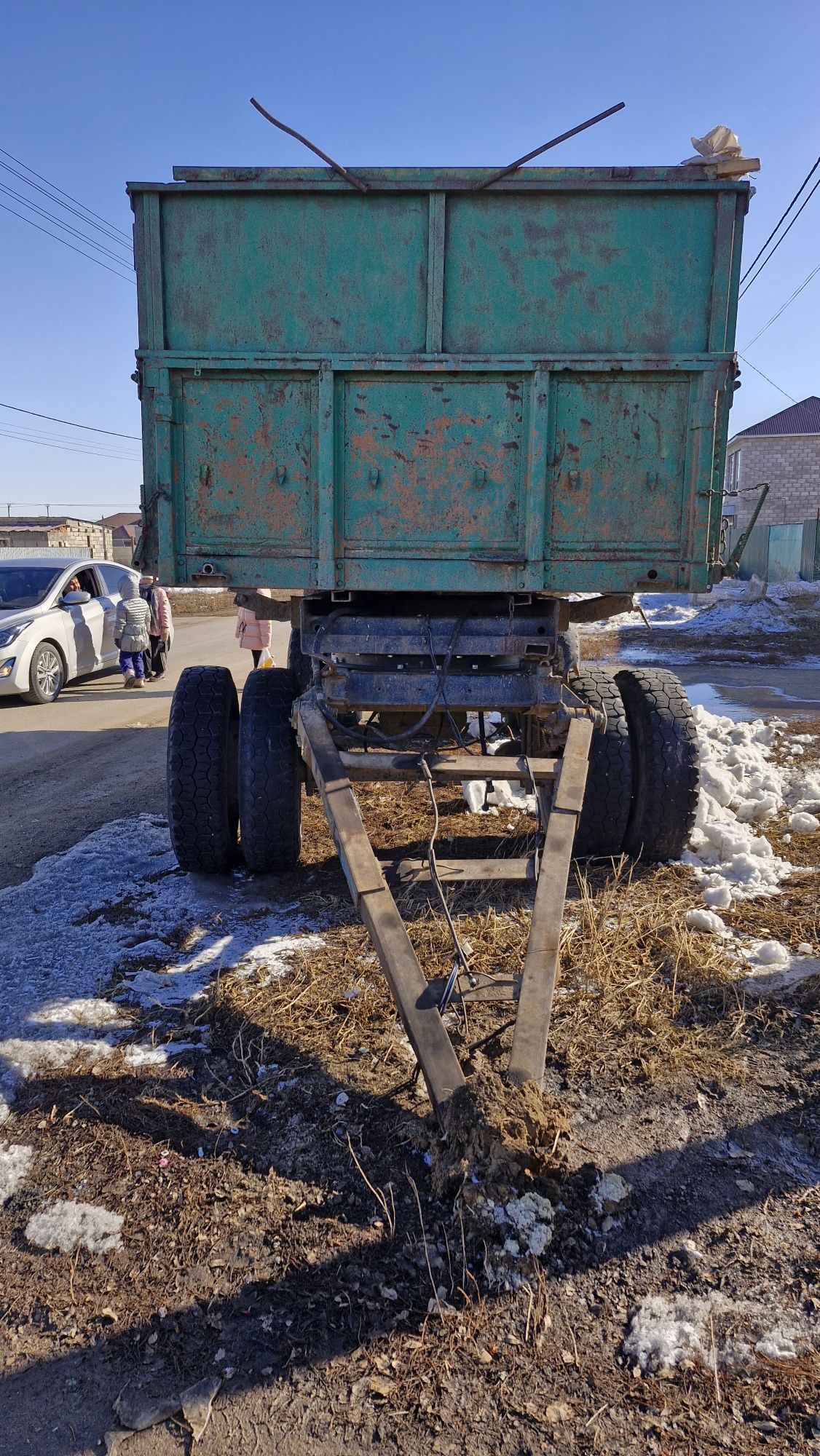 Прицеп на камаз.