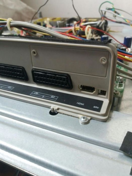 Placa de baza tv dual tuner.