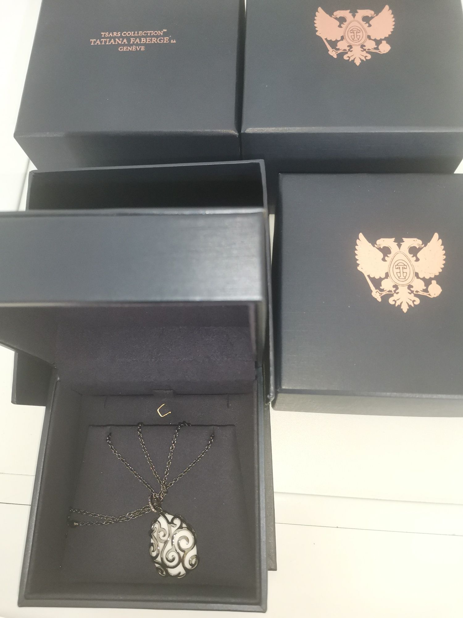 Дамски обеци FABERGE 925