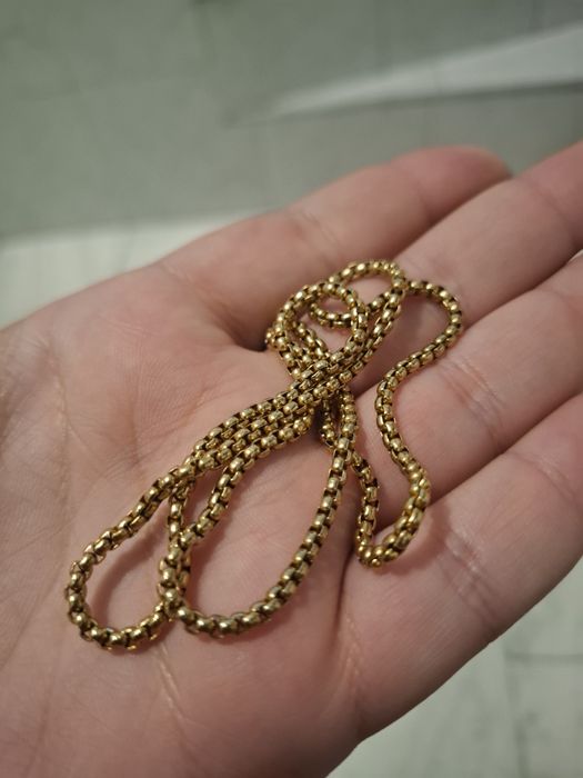 Lanț 18k 7.5grame, si cercei VERSACE 18k 3 grame