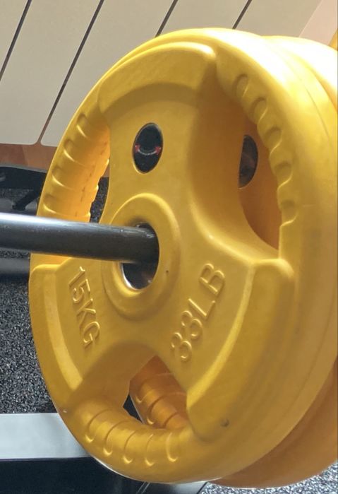 Дискове тежести 2х15кг без мириз