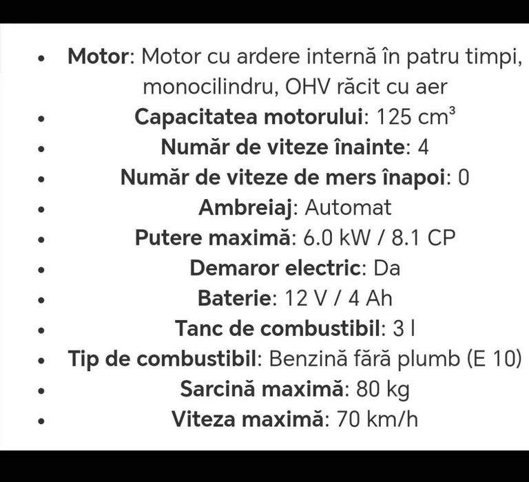 Motocicletă copii