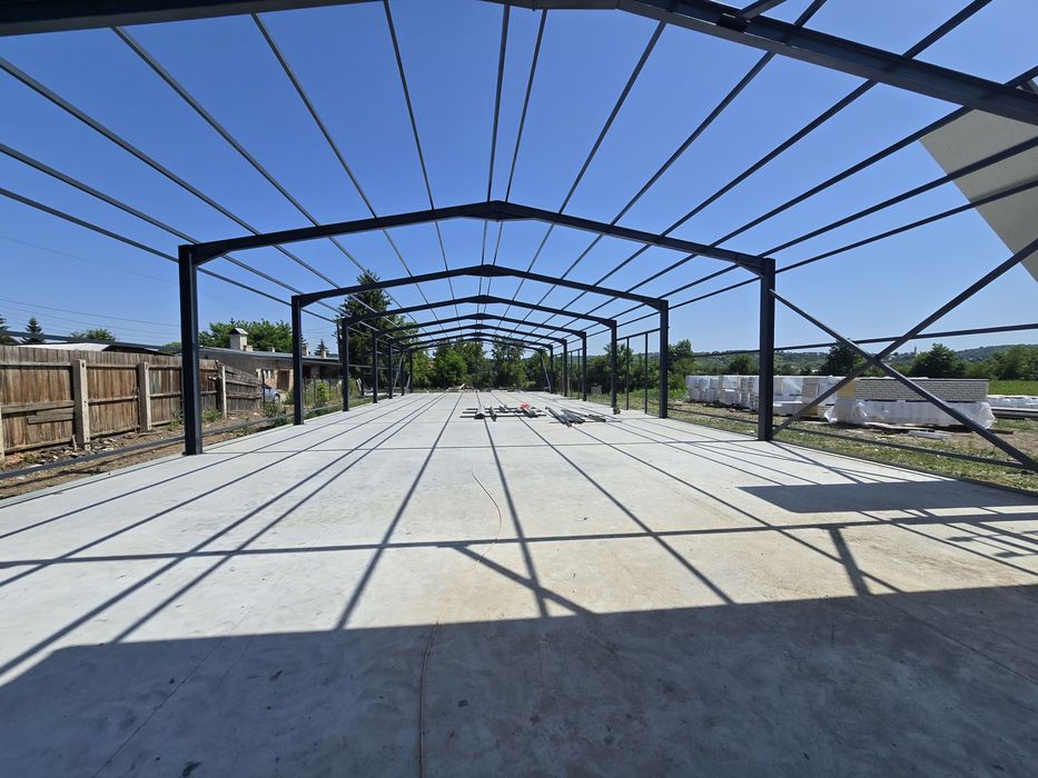 Hale metalice hala metalica structură din fier garaj magazin service