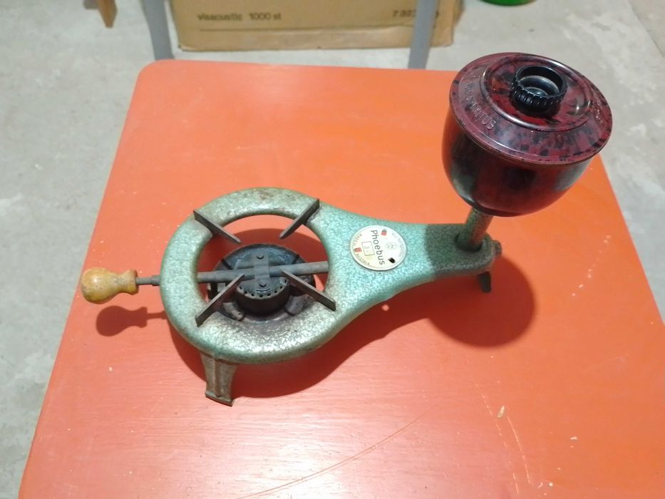 Mini aragaz camping vintage / Phoebus 34 -bioetanol