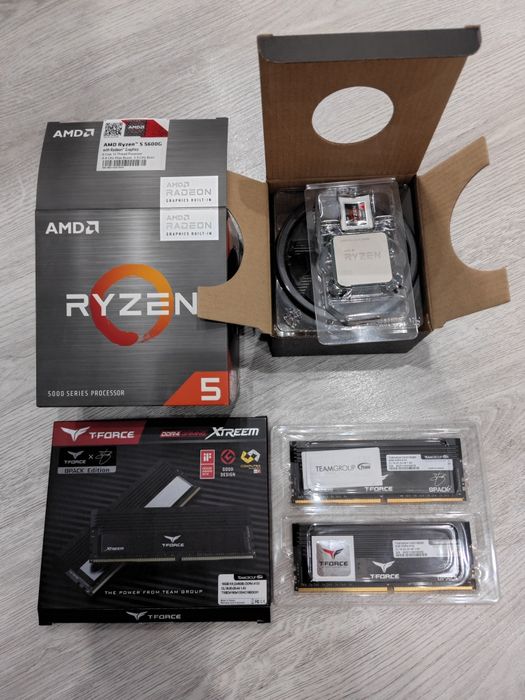 Памет и процесор  Ryzen 5600G