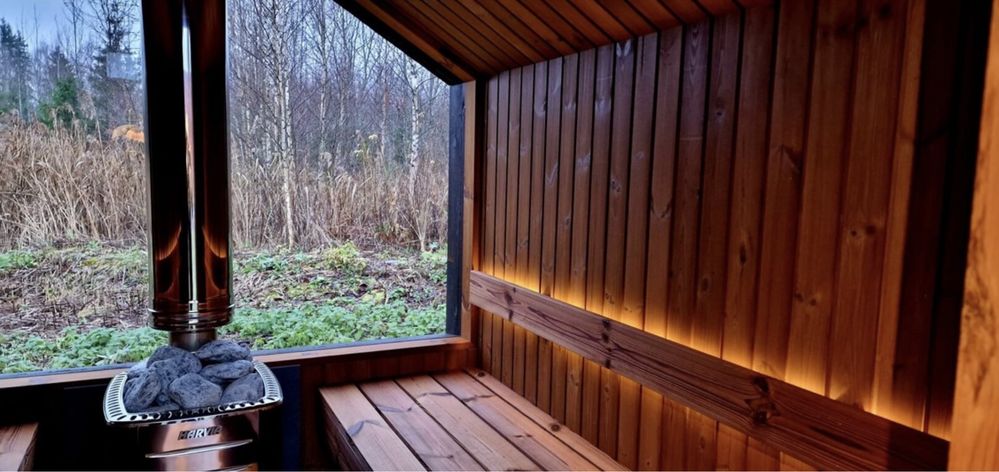 Sauna exterior premium