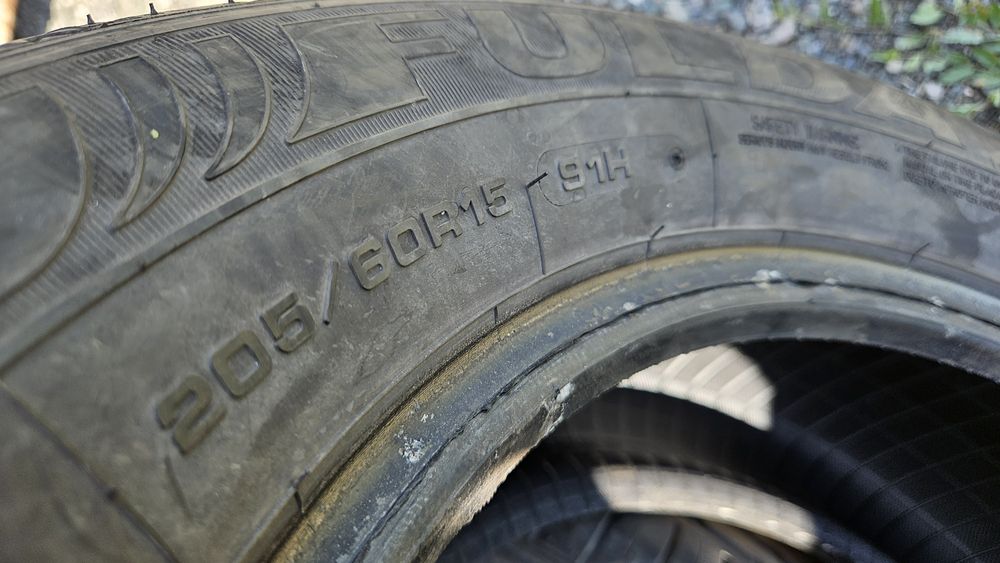 2бр гуми 205 60 15 фулда дот 23