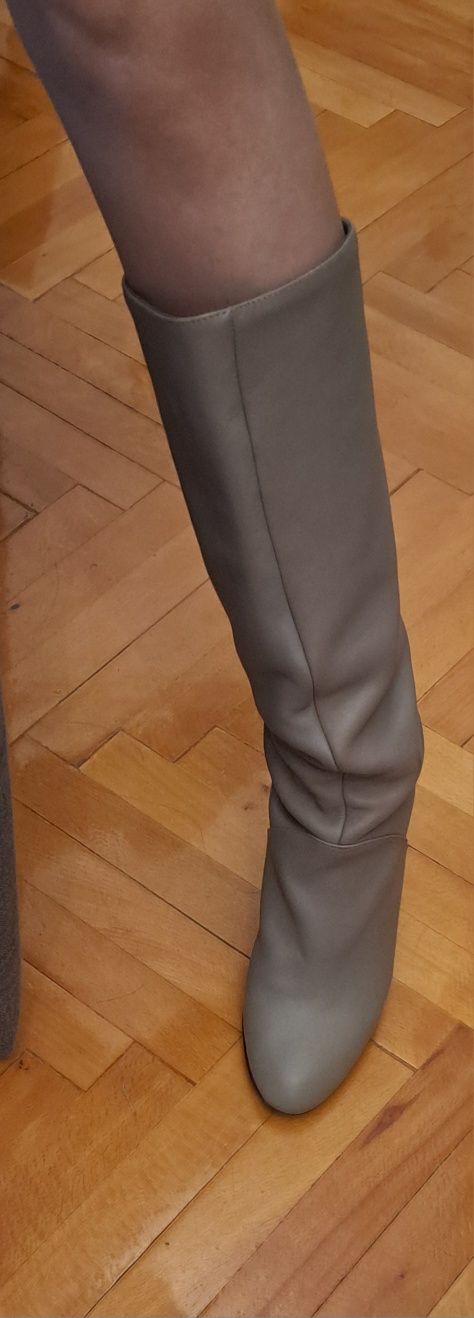 Cizme piele Zara, marimea 37