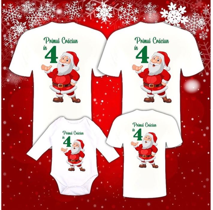 Cadou Crăciun Tricouri Personalizate