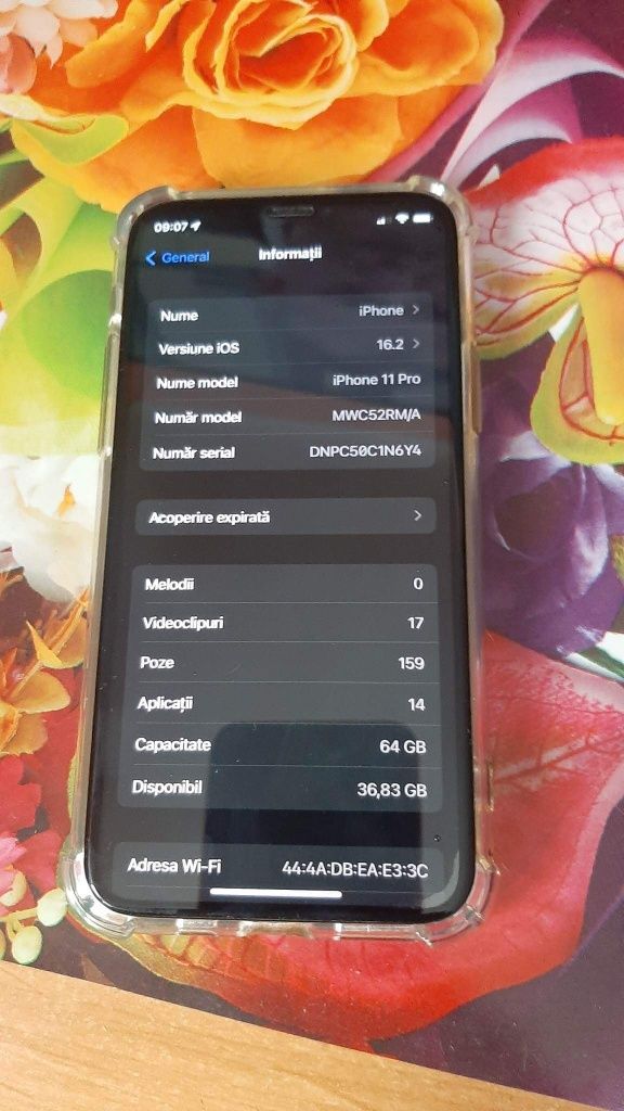 IPhone 11 pro baterie 85%