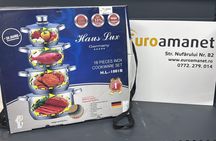 Set oale inox 18 piese Haus Lux HL 1801B -N2-