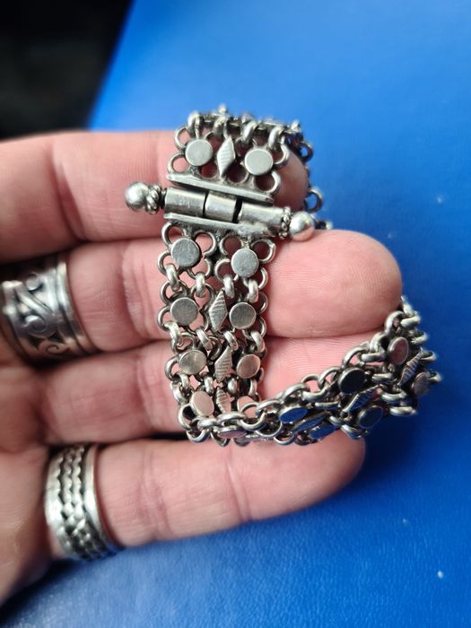 N Bratara argint masiv 925 Armenia,stare perfecta,deosebita