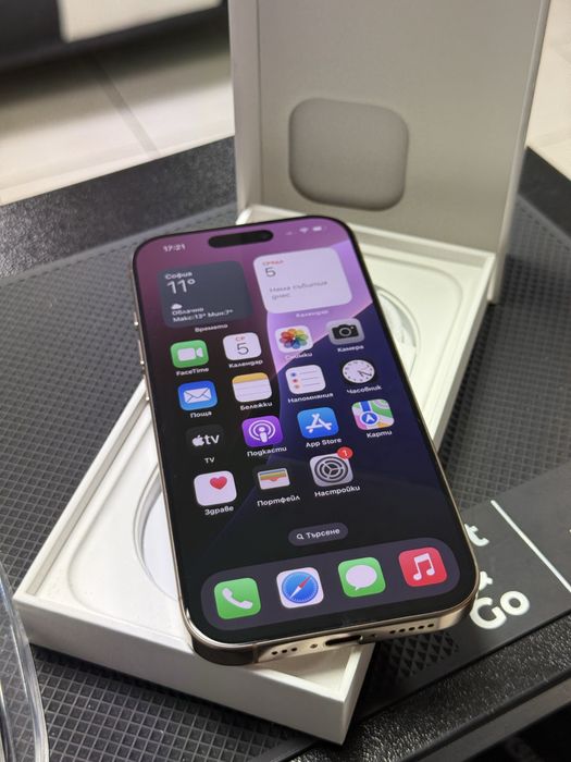 Apple iPhone 16 Pro,Desert Titanium,256GB *КатоНов*100%Batery*Гаранция