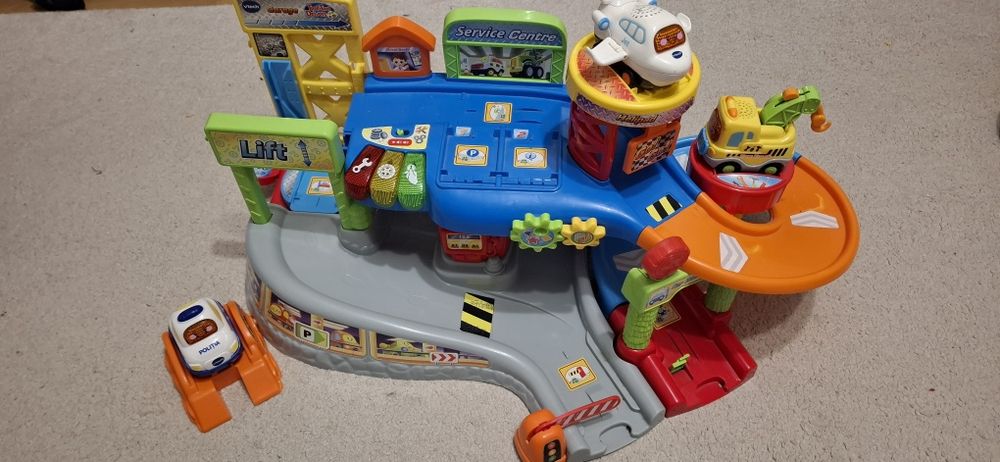 Parcare VTech garaj jucarie interactiva