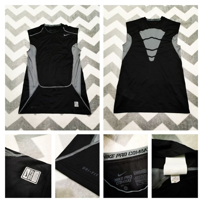 NIKE PRO COMBAT maieu tricou NOU bărbați TOP | XL | transport GRATUIT