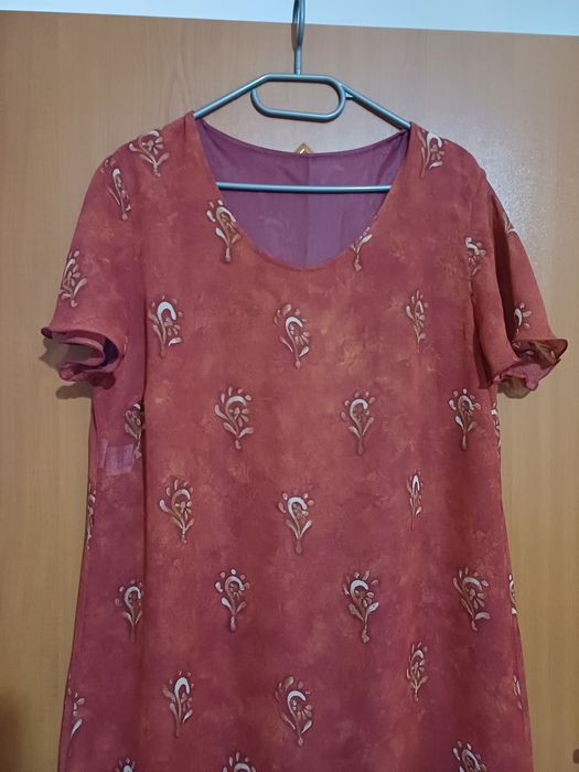 Vand rochie lunga, XL, fără defecte