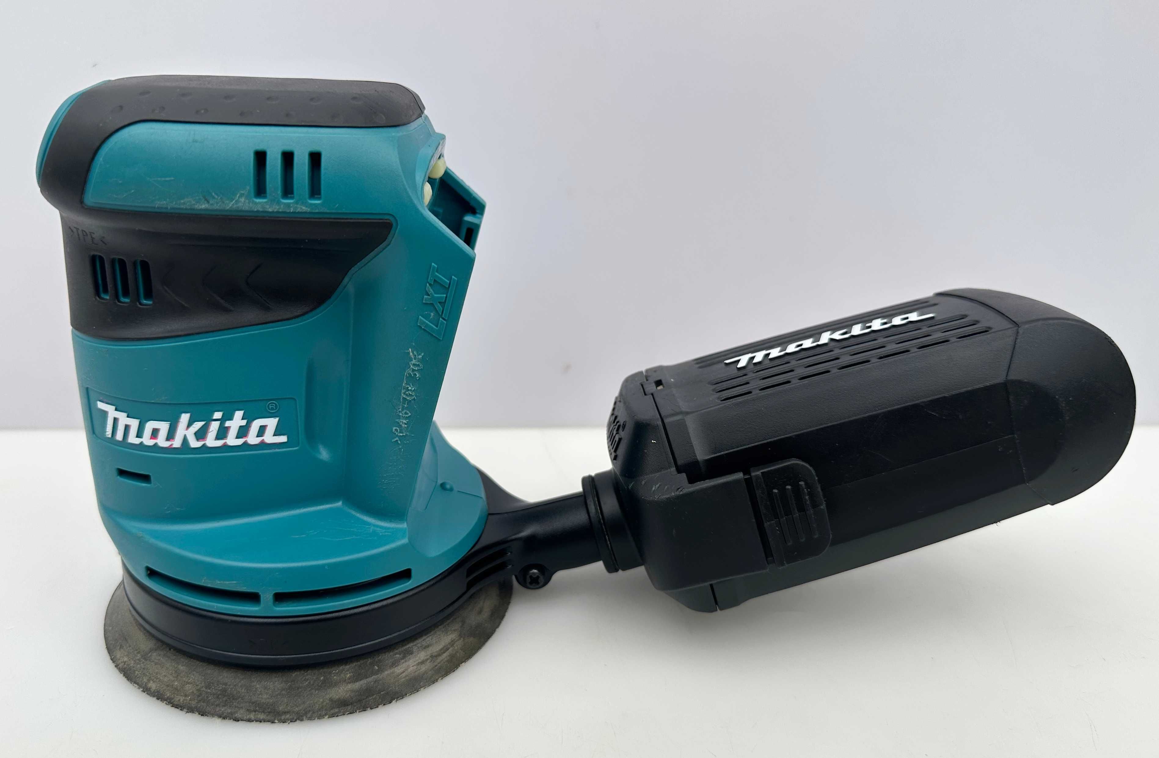 Makita DBO180 - Акумулаторен ексцентършлайф 2x18V 5.0Ah като нов!
