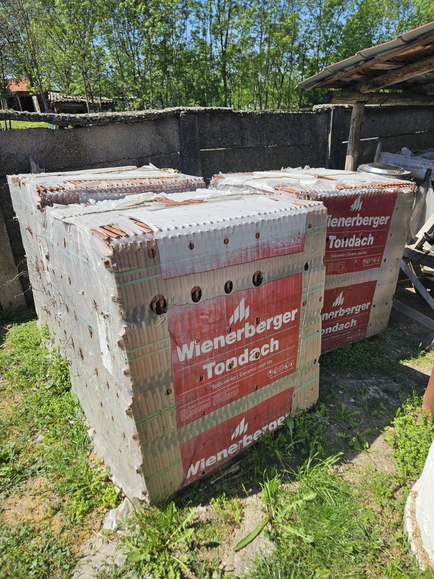 Țiglă  Tondach bolero arămiu.  3 paleti