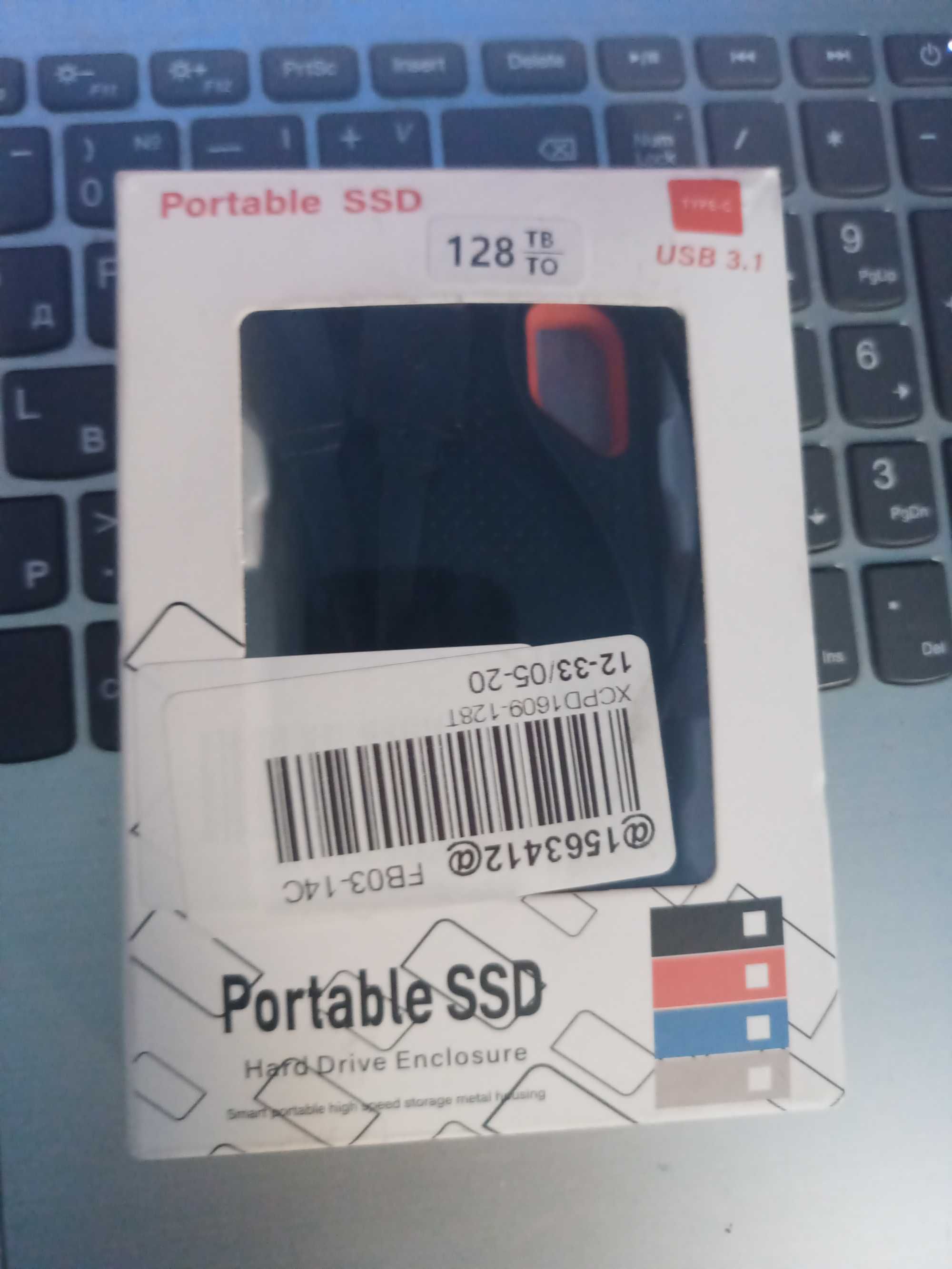 Portable SSD 128TB