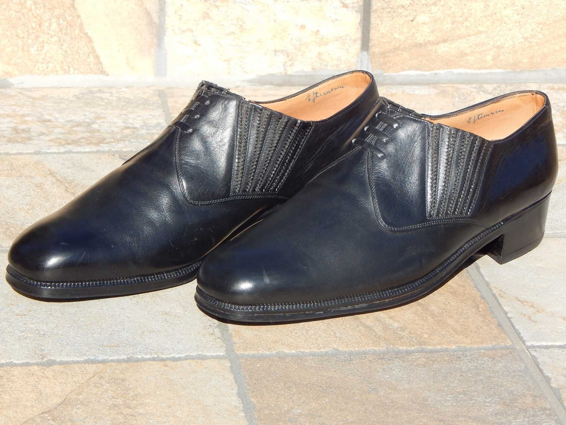 Pantofi piele naturala clasici talpa inalta marime 42 fab Romania