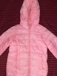 Куртка детская, в розовый цвете