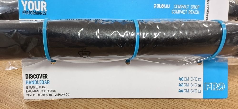 Шосейни/Гравел кормила Шимано PRO DISCOVER,VIBE ALLOY 31.8x420 DI2