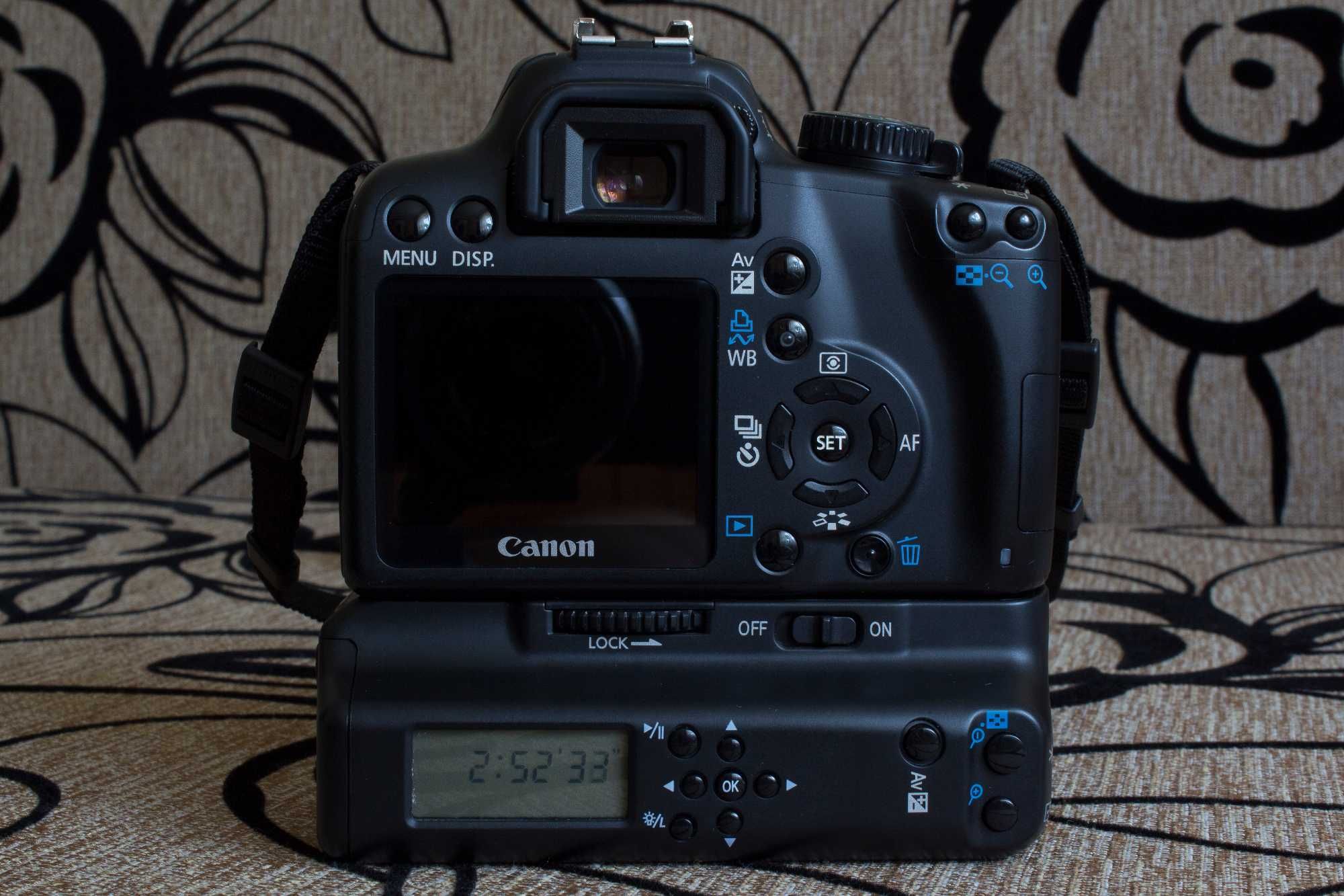 Canon 1000D body + grip + geanta + accesorii