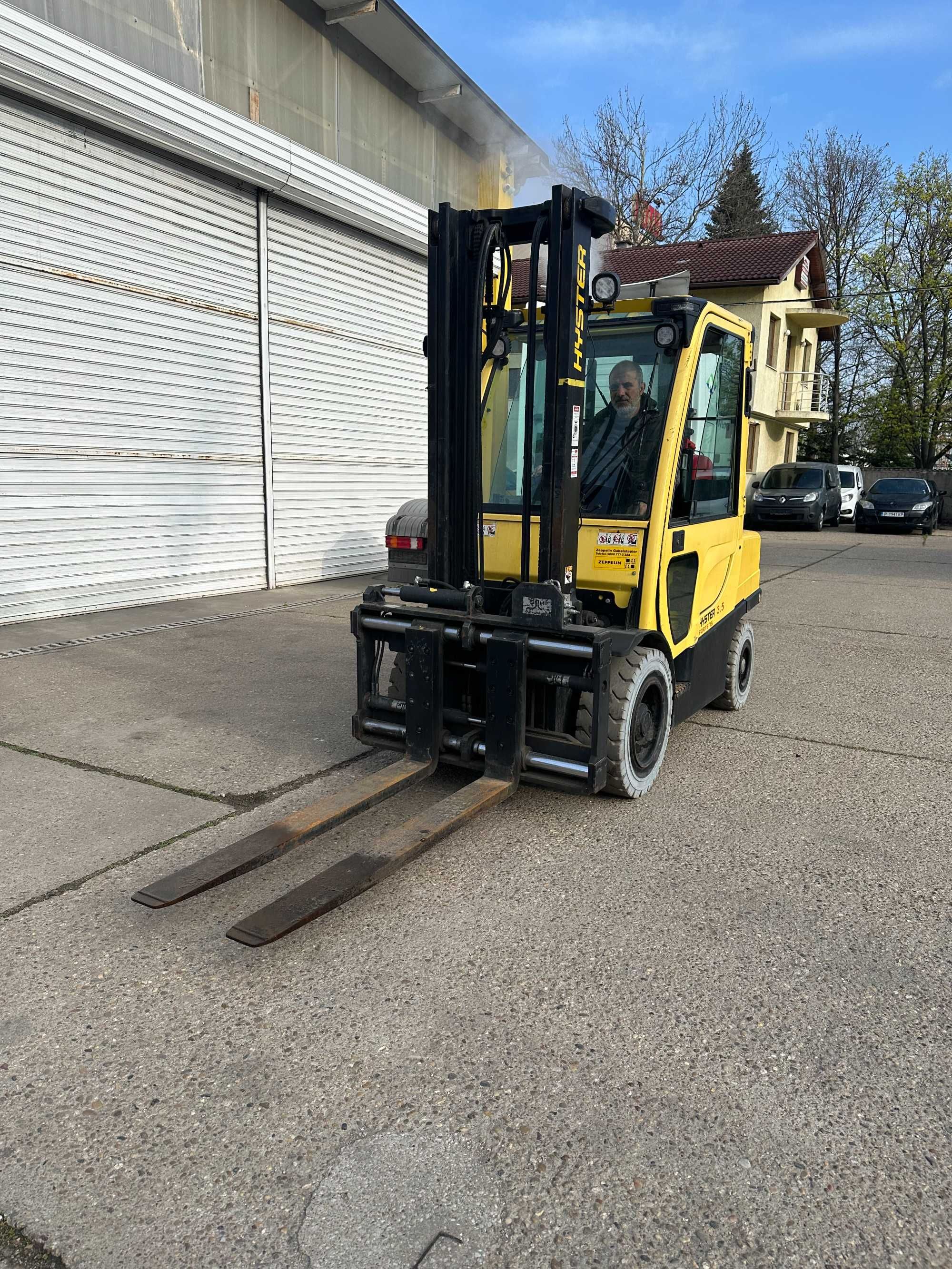 Мотокар Hyster H8
