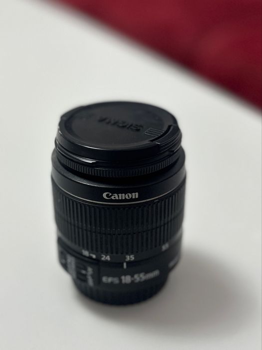 Обектив Canon EFS 18-55mm IS – в отлично състояние
