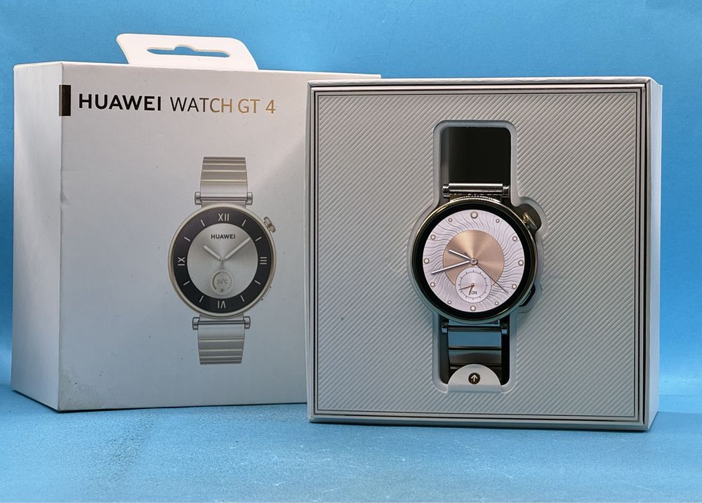 Смарт часовник Huawei Watch GT 4, 41 mm, Stainless Steel