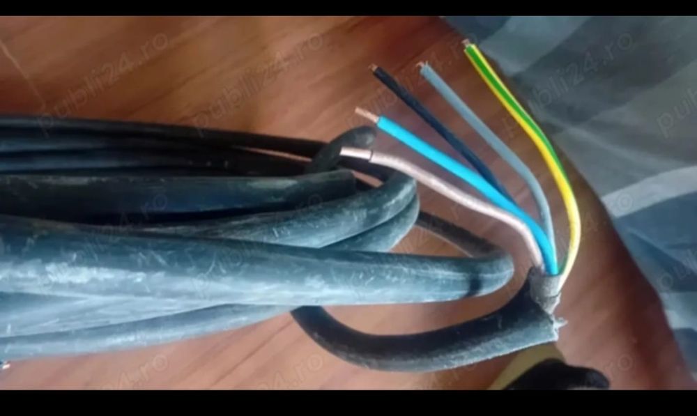 Cablu trifazic 5×6 cupru masiv