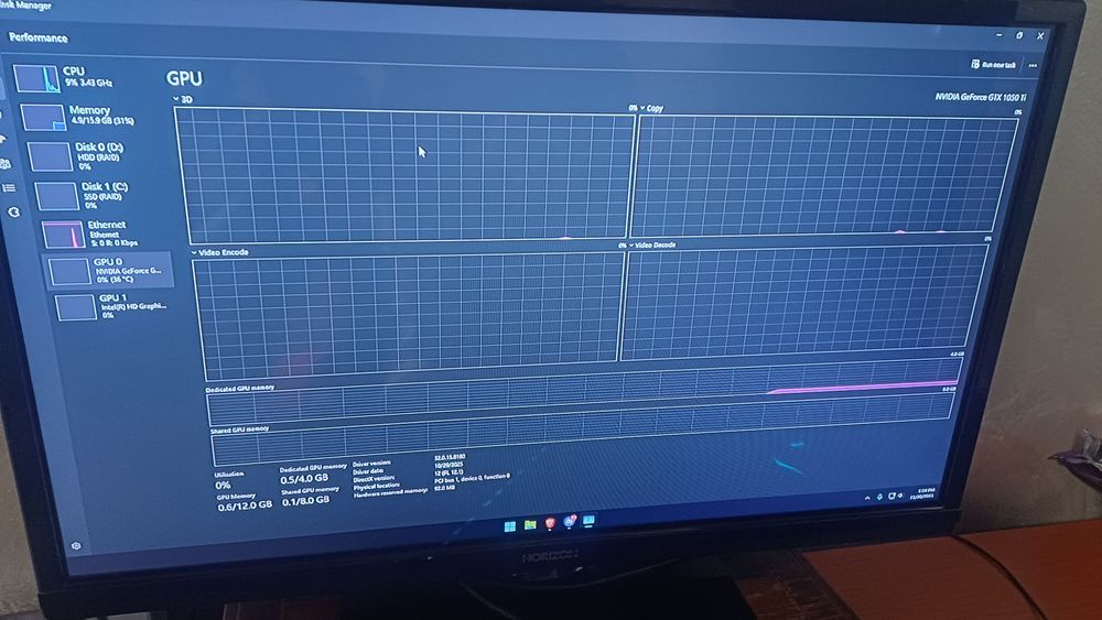 Unitate PC Intel i5-7400 , 1050TI 4 GB VRAM ,16 GB RAM DDR4 2133MHZ