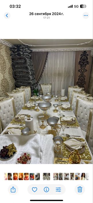 Гостинной стол и стул