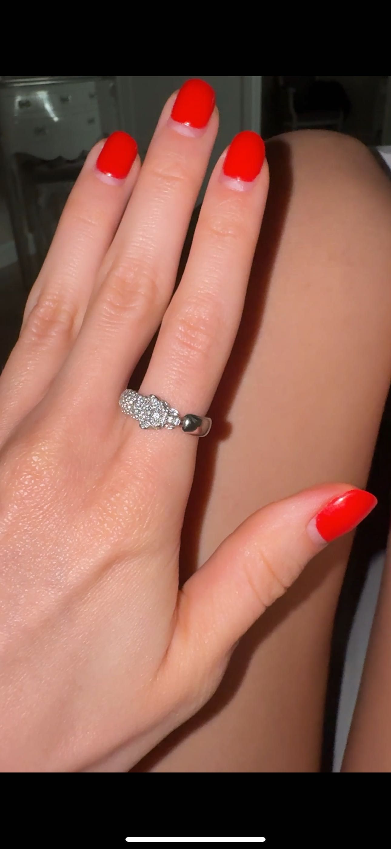 Оригинален пръстен Cartier пантера