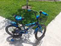 Bicicleta copii cu roti ajutatoare